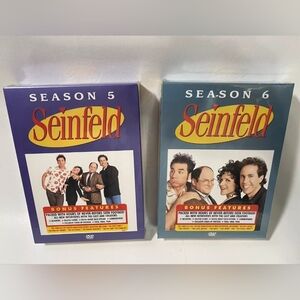 Seinfeld Season 5-6 Complete Comedy TV Series Box Set DVD New and Sealed